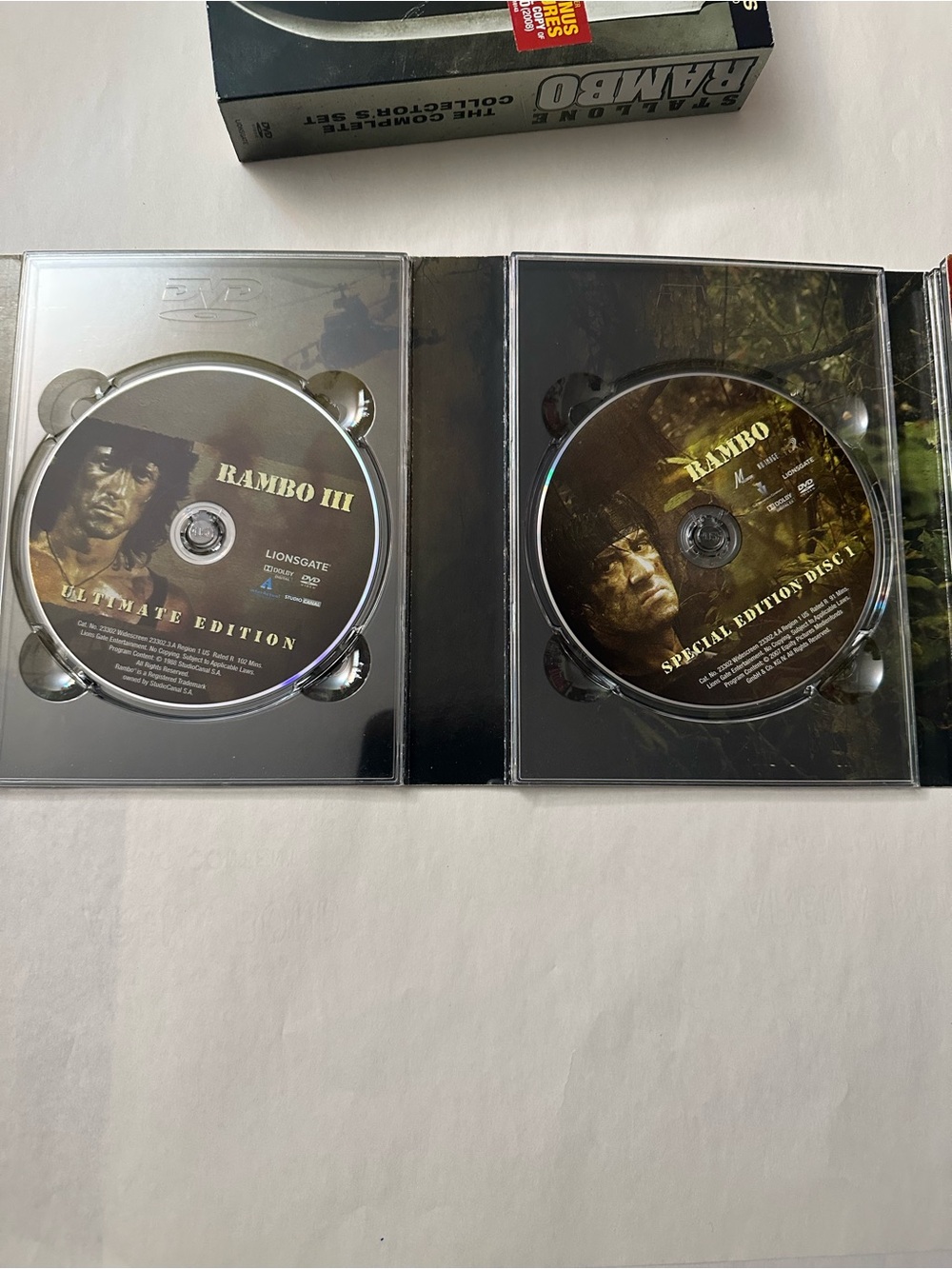 Stallone Rambo Complete Collectors DVD Set - Picture 8 of 10